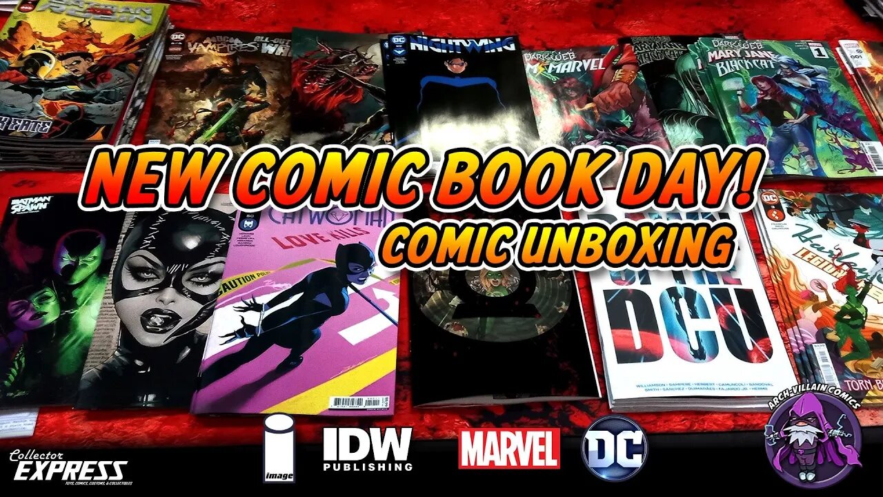 New COMIC BOOK Day - Marvel & DC Comics Unboxing December 21, 2022 - New Comics This Week 12-21-2022