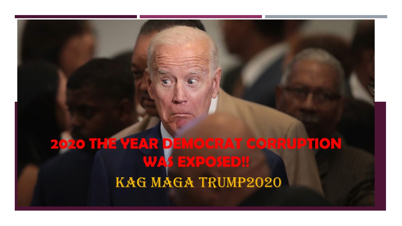 2020 The Year Democrat Corruption was exposed - KAG MAGA TRUMP2020