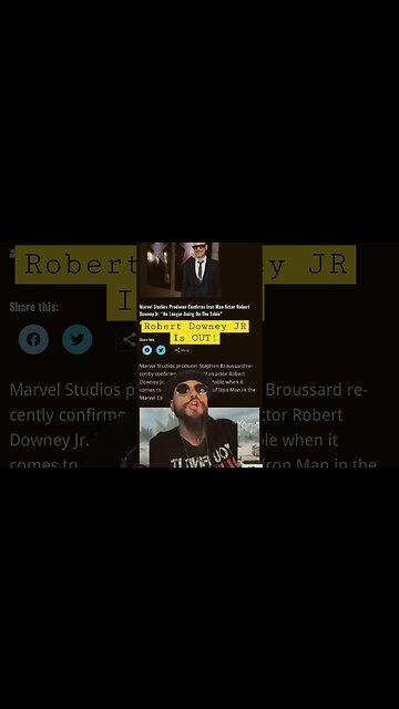 Robert Downey Jr. WILL NOT Be Returning To The MCU #mcu #shorts