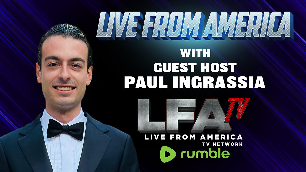 SPECIAL GUEST HOST PAUL INGRASSIA | LIVE FROM AMERICA 6.11.24 11am EST