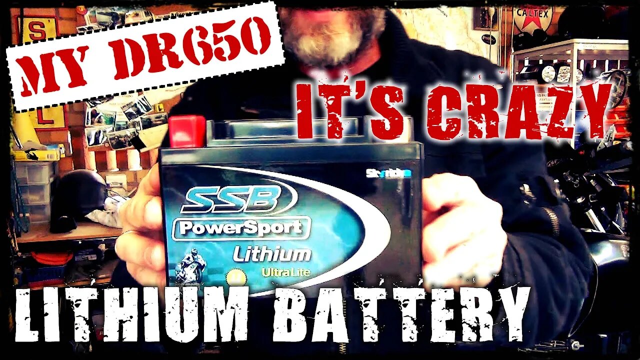 DR650 Lithuim Battery