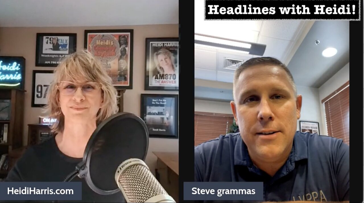 Headlines with Heidi! Police Association calls for a Vegas cop-hating judge to resign!