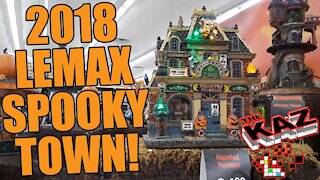 2018 Lemax Spooky Town at Michaels