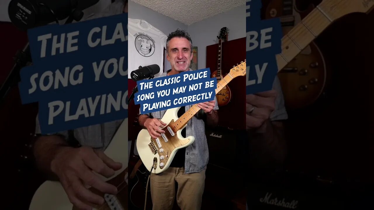 The Police's best guitar riffs compilation including Roxanne and message in a bottle tabs