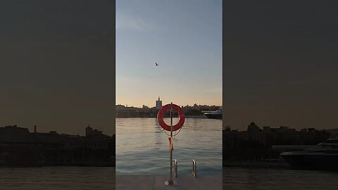 vlog - Sunset - Malaga Port - Spain - Relaxing View #shorts Weekend - Relax - Beautiful Sky