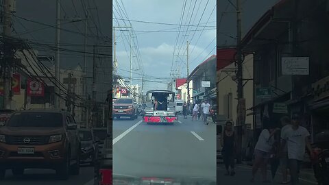 Kimi Jeepney Fun Filipino Traffic #philippines #shorts