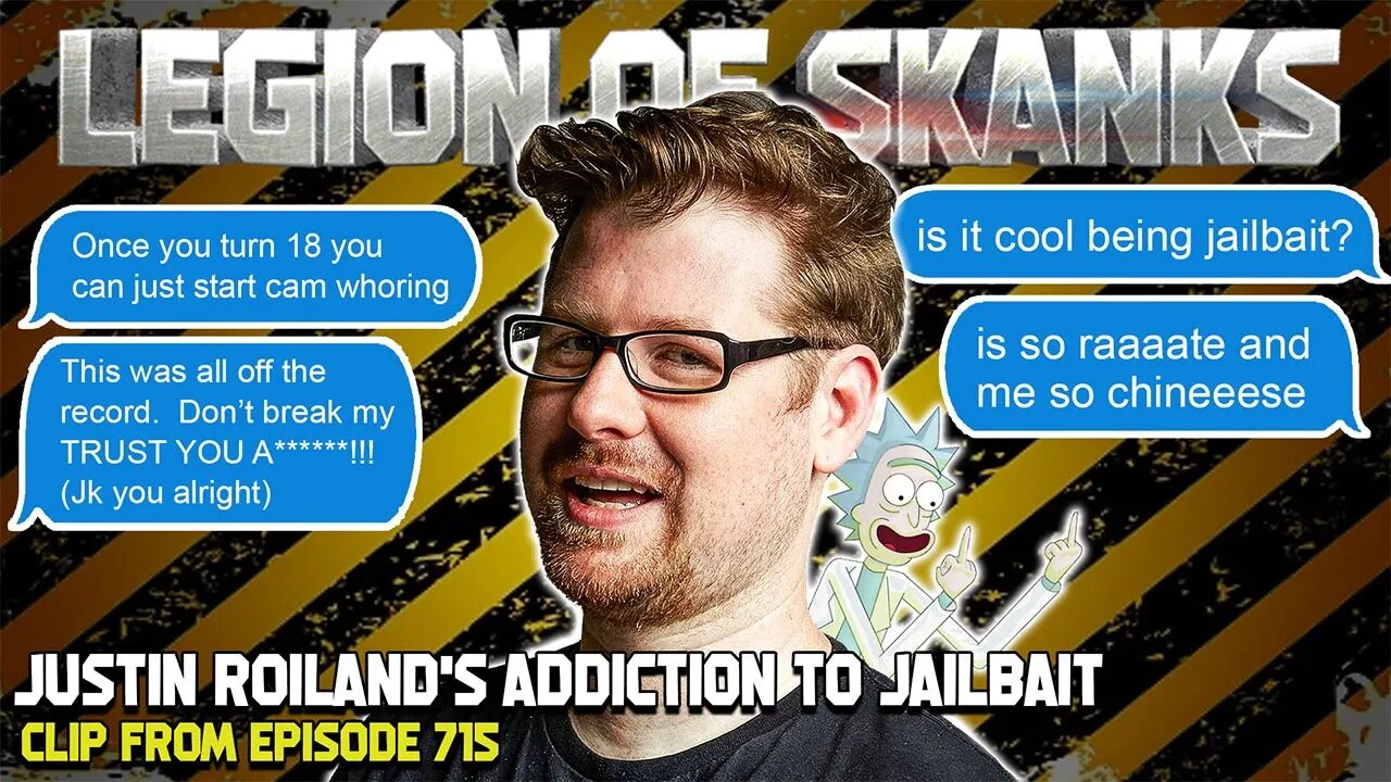 Justin Roiland's Addiction to Jailbait