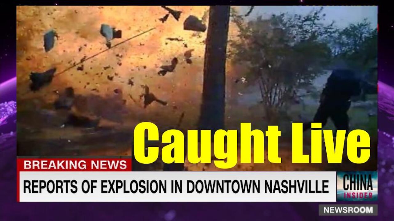 Insane Nashville Explosion Caught on Camera