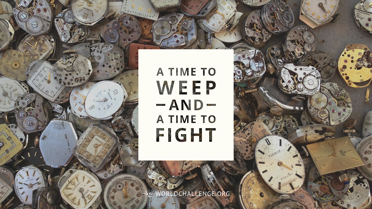 A Time to Weep and a Time to Fight - David Wilkerson - October 26, 2008