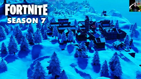 Exploring The New SNOW MAP in Fortnite (Season 7)