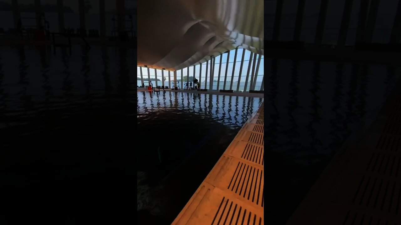 The deepest indoor diving pool in the world