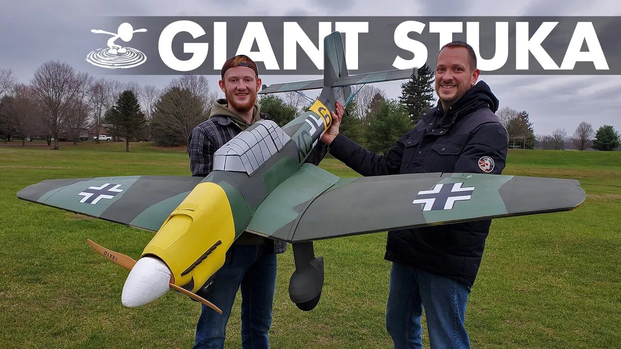 Giant DIY WWII Stuka!