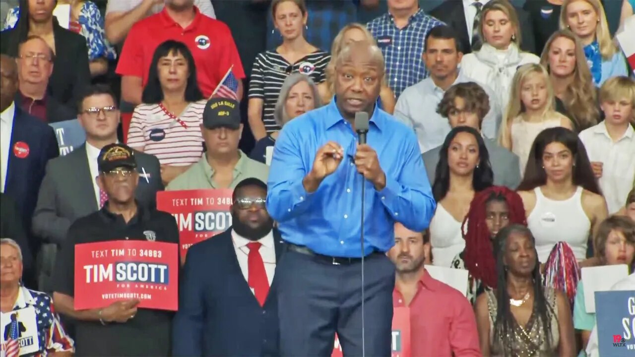 Tim Scott's campaign launch was totally insane