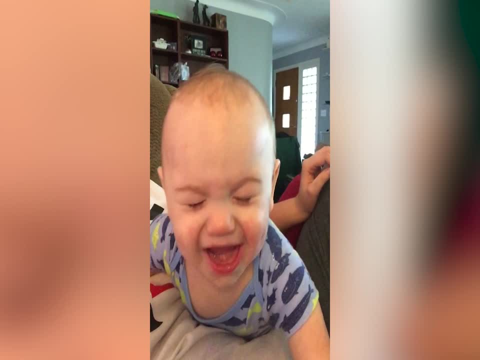 Baby Pretends To Cry But His Mom Knows He Is Deceitful