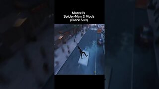 AWESOME Spider-Man 2 Black Symbiote Suit - With NEW Mini Map - Spider-Man PC MODS #shorts #mods