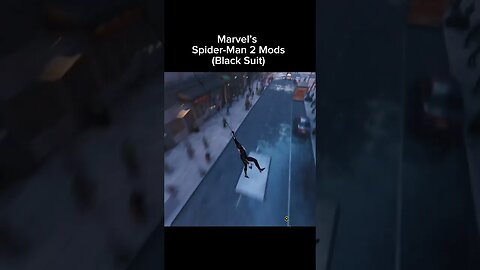 AWESOME Spider-Man 2 Black Symbiote Suit - With NEW Mini Map - Spider-Man PC MODS #shorts #mods