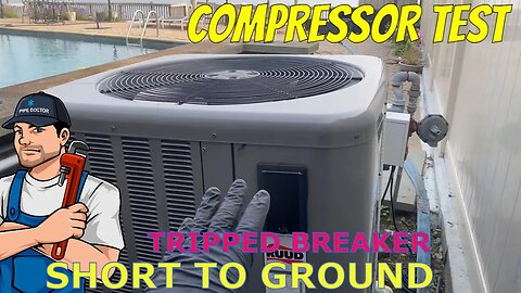 Heat Pump Pool Heater Instantly Tripping 50AMP Circuit Breaker Step by Step Instructional Video