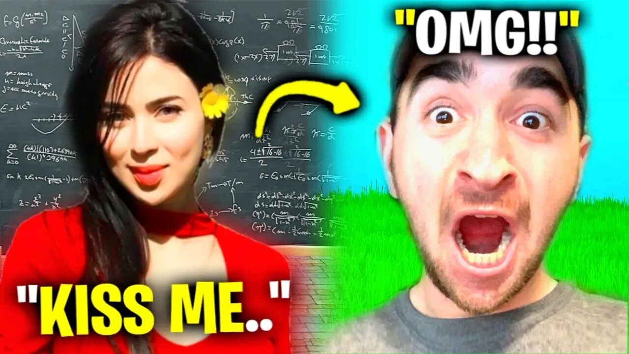 I Asked Out My Teacher In Fortnite (GONE RIGHT)