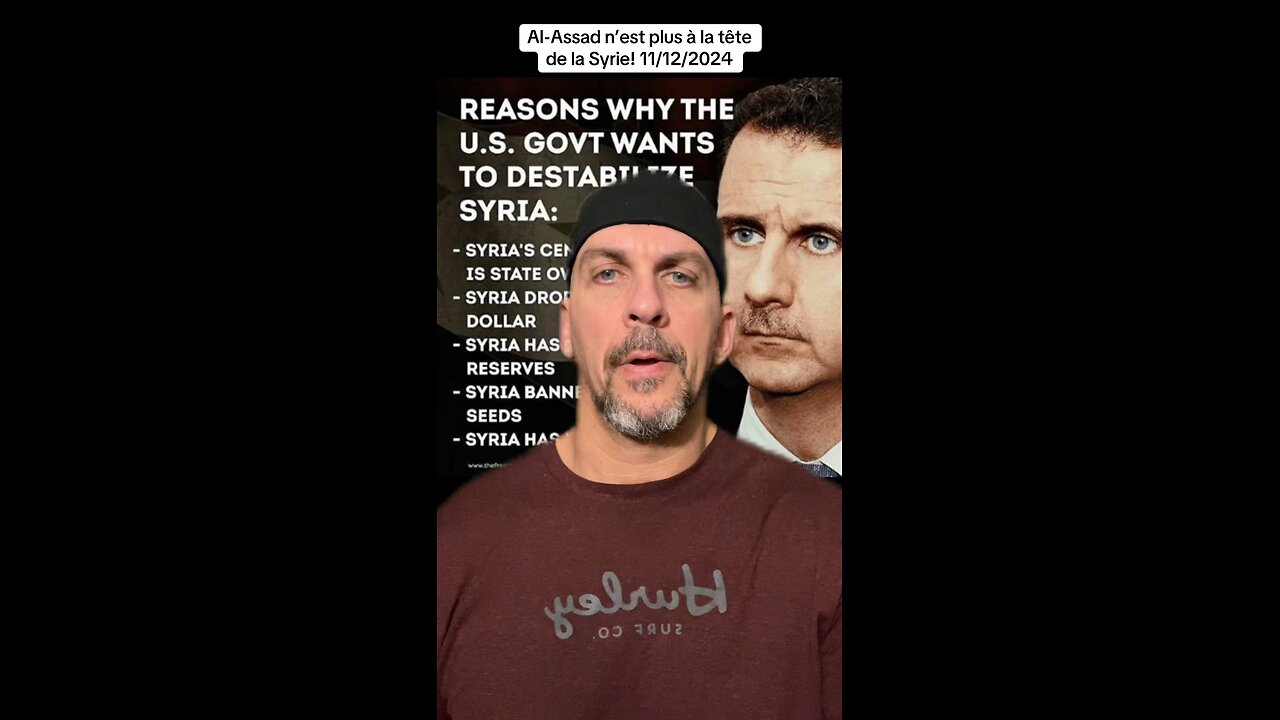Al-Assad n’est plus à la tête de la Syrie! 11/12/2024