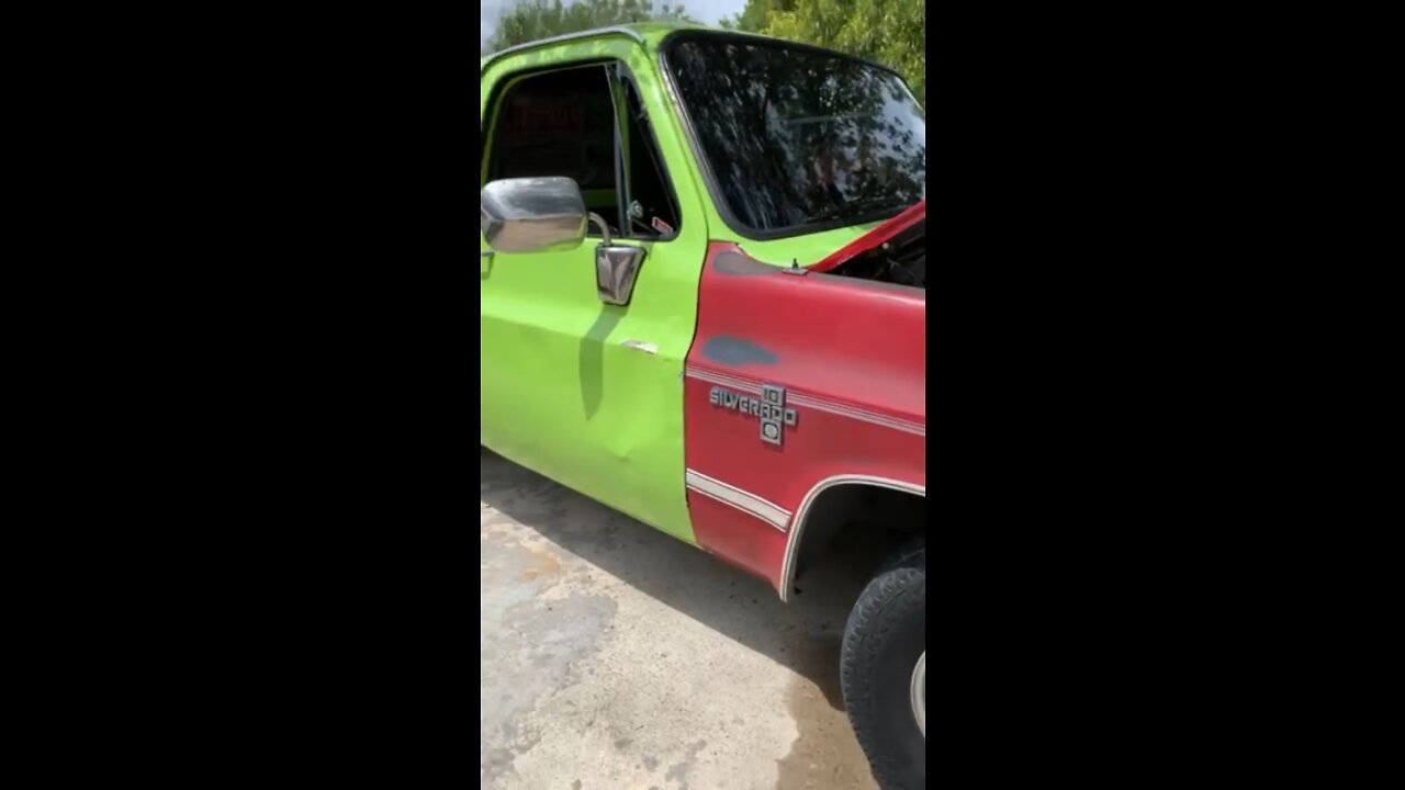 86 Chevy c10 b-roll