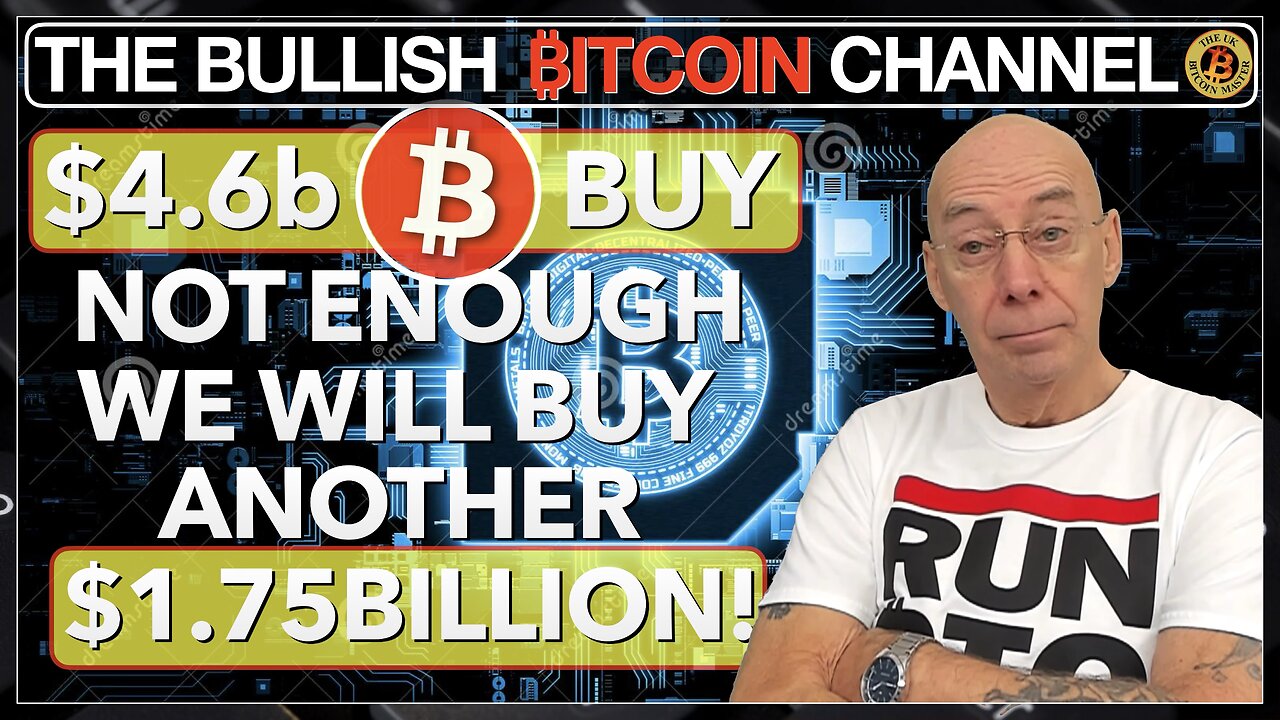 🇬🇧 BITCOIN | They just keep buying more, so this should tell you something!!! (Ep 674) 🚀