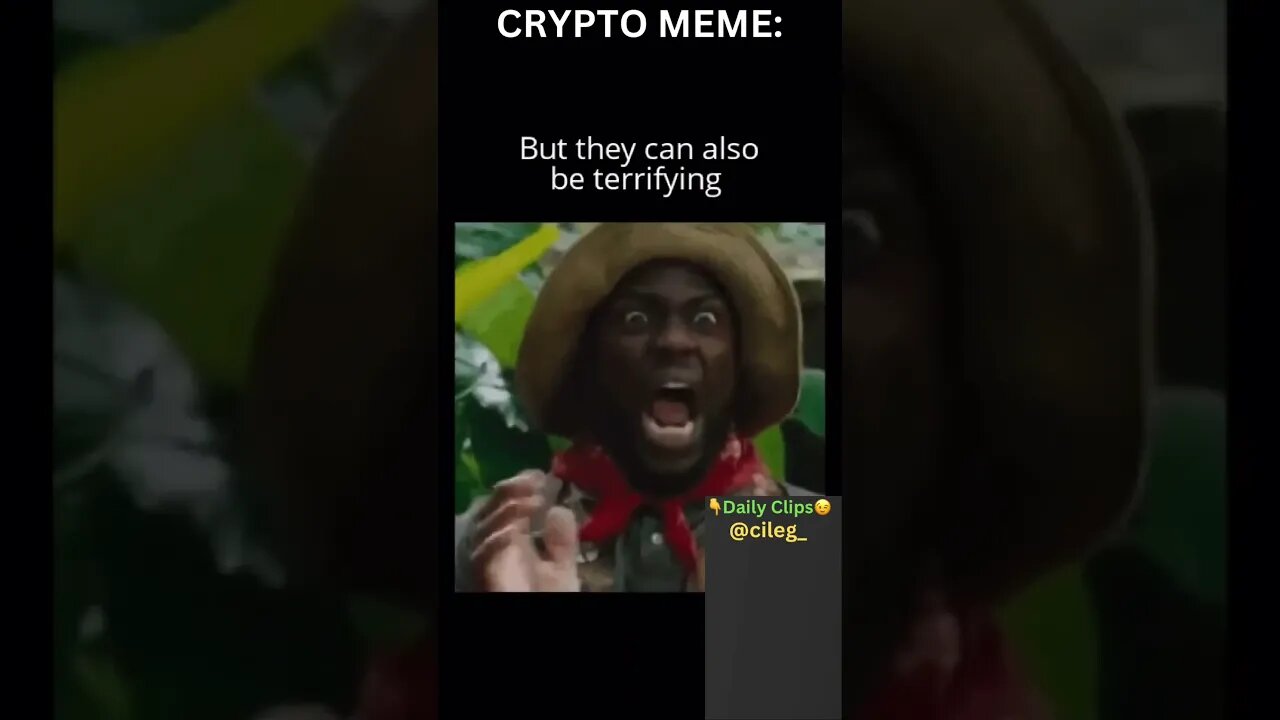 CRYPTO MEME: When you Test the WATERS of CRYPTO for the 1st Time😬🙀 #bullmarket #bearmarket #trade