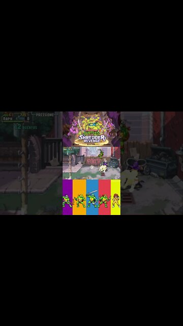 TARTARUGAS NINJAS SHORTS #31 - FASE 6