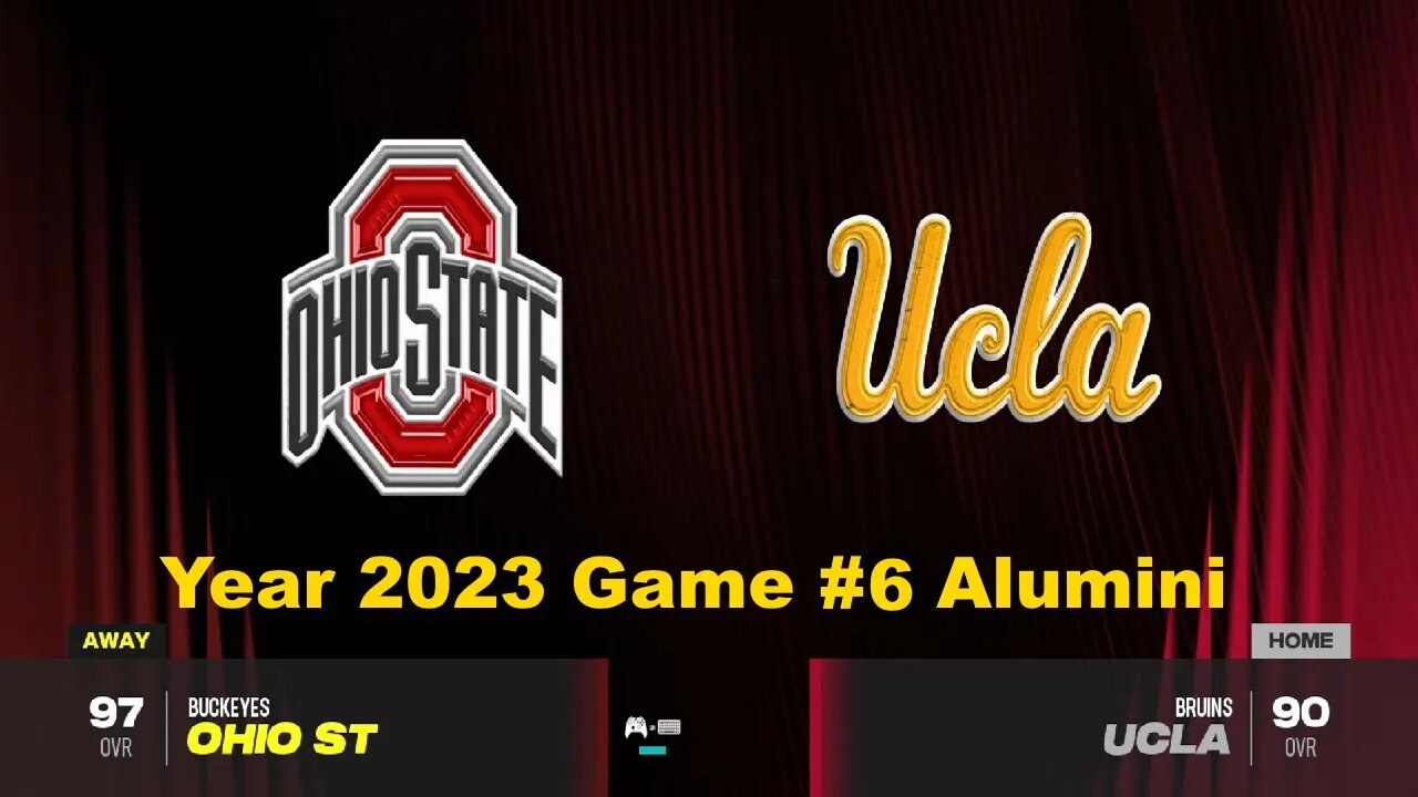 CFB 24 Ohio State Buckeyes Vs UCLA Bruins Year 2023 | Alumini