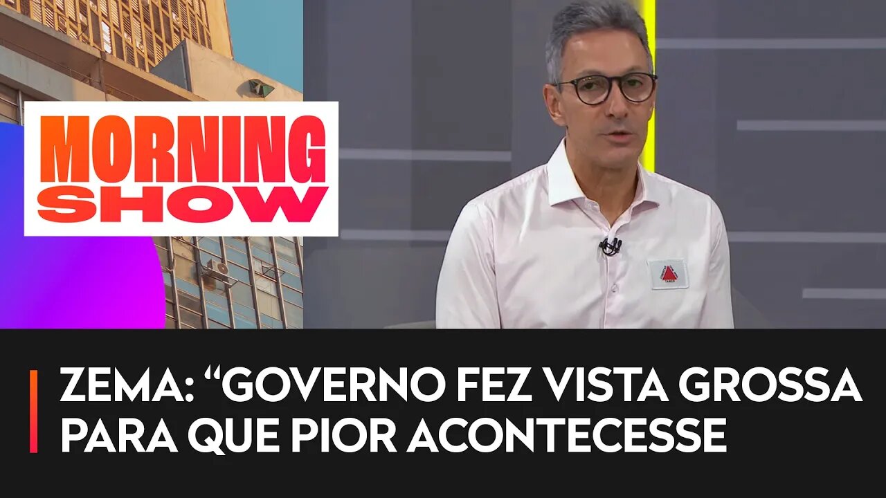 “Houve um erro por parte do governo federal”, diz governador de MG