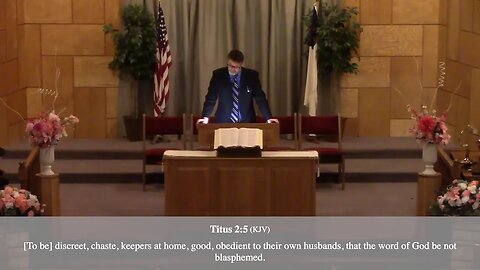 "Works of the Flesh vs. Fruits of the Spirit" Part 2 Galatians 5:22-23 Sunday PM 3/12/23