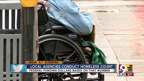 Local agencies conduct homeless count Tuesday