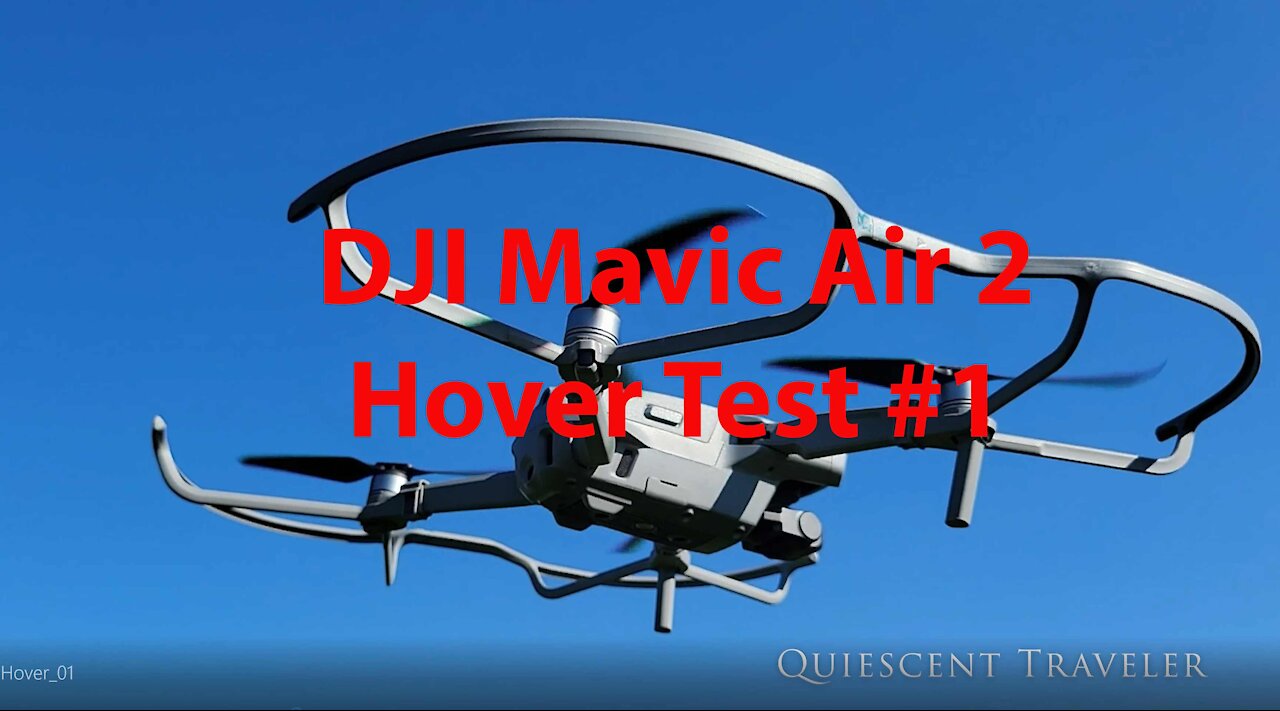 DJI Mavic Air 2 - Hover Test #1