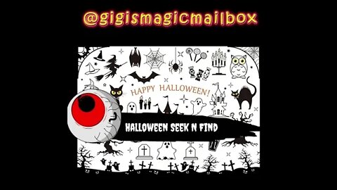 Halloween Seek and Find Activity: Find all the spooky things in this short video! #shorts