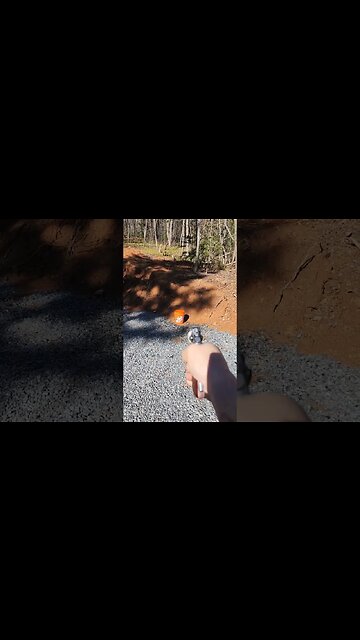 .357 Magnum Vs Self Leveling Concrete #shorts