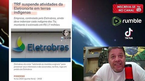 Eletronorte impedida de fazer obras, eterna luta pra manter o povo cativo e povo