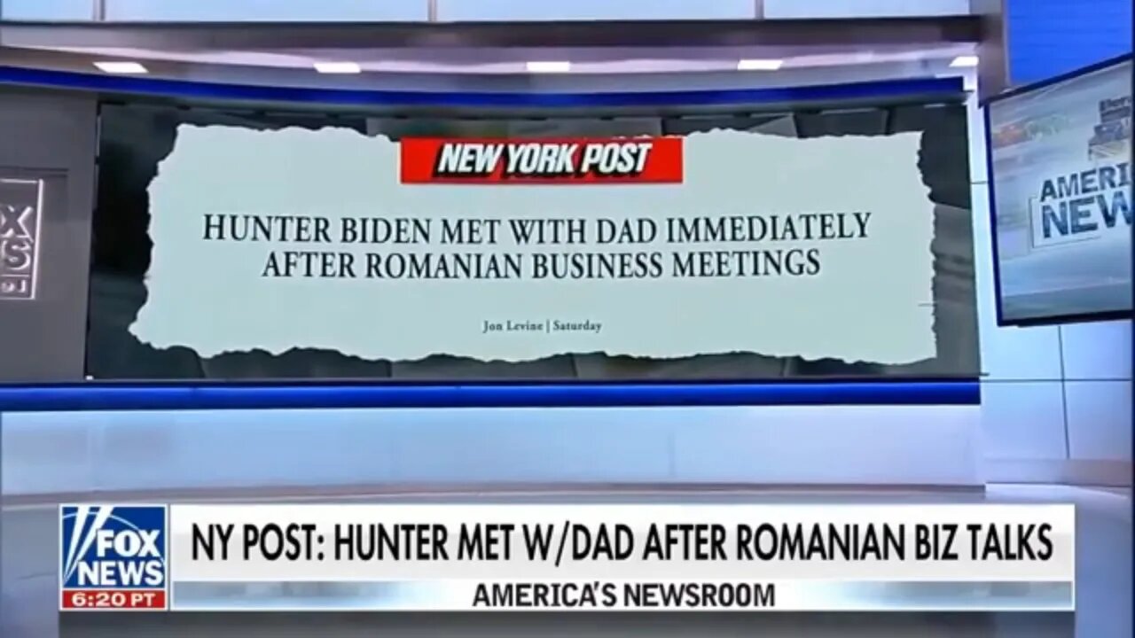 President Biden implicated by Hunter's ties to Romanian tycoon