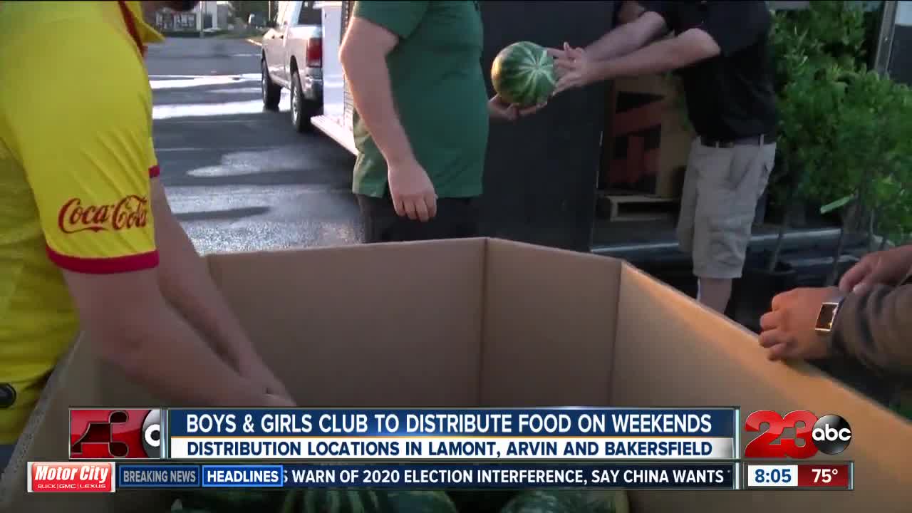 Boys and Girls Club helps feed families in need