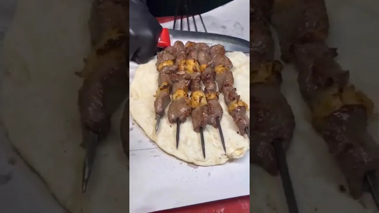 Authentic kebab gyro | @delmazeha on IG 🐑 #shorts