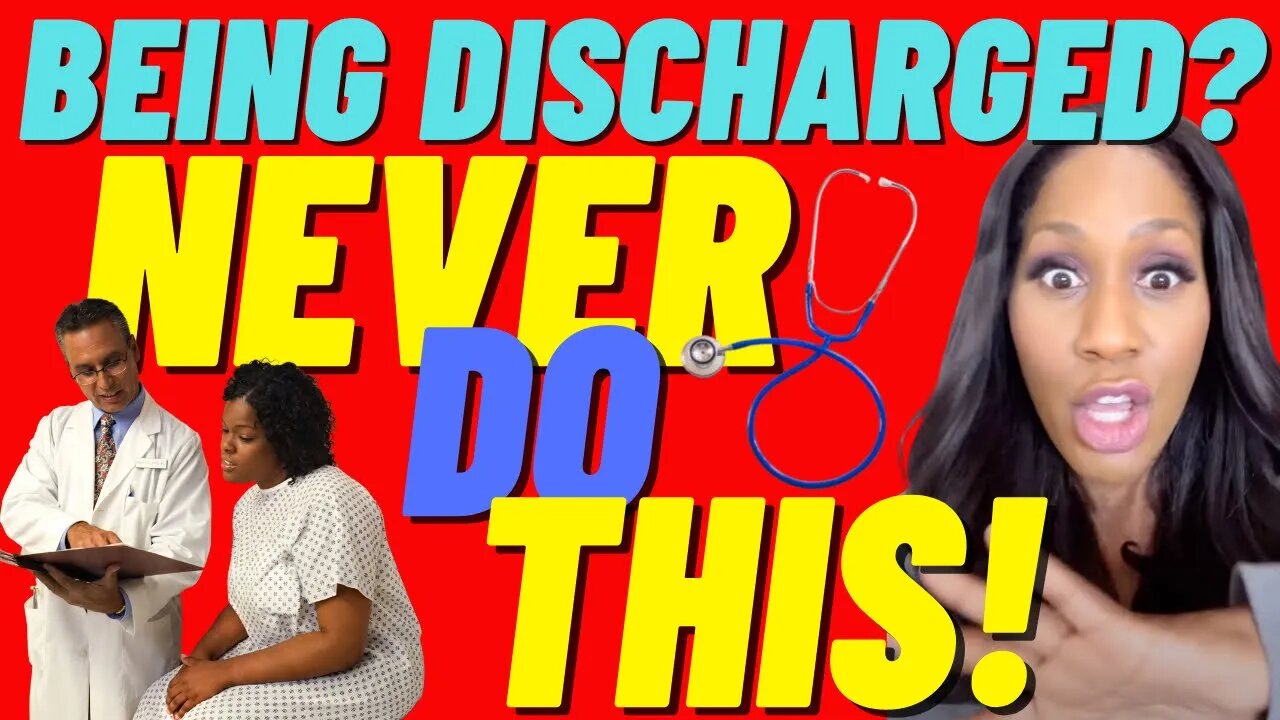 5 Things You Should NEVER Do When Discharged From the Hospital (Hospital Discharge Paperwork + More)