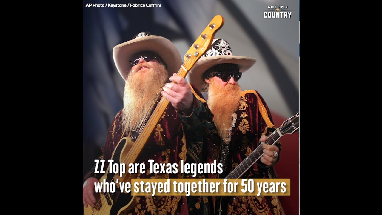 ZZ Top are Texas Legends Who've Stayed Together for 50 Years