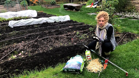La plantation de l'ail!