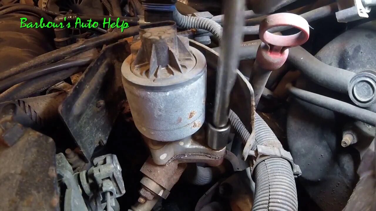 How to replace an EGR valve on a GM 3.8L V-6 series 2