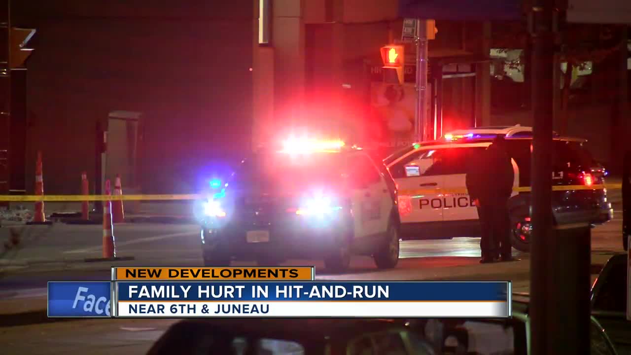 New details in the hit-and-run that injured a family near Fiserv Forum last week