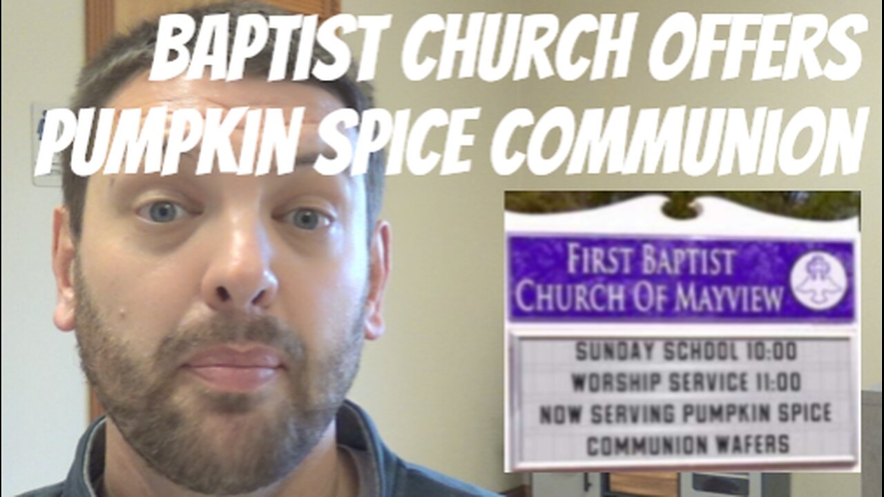 Baptist Church Offers Pumpkin Spice Communion Wafers