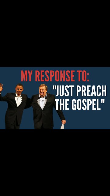 “Just preach the gospel” - said every progressive church