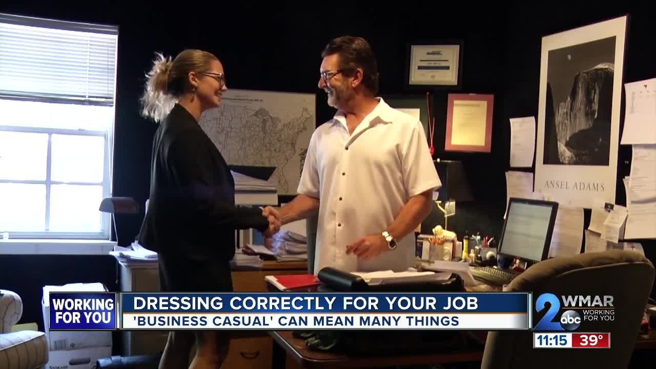 Dressing Correctly For Your Job
