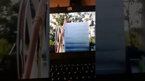 Free Energy claimed selfrunning waterwheel from a watertank #shorts