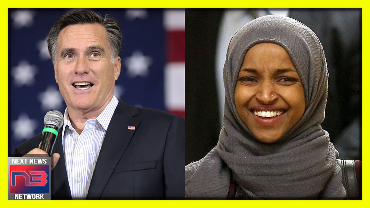 Ilhan Omar Instantly Jumps the Second Mitt Romney Draws Blood With His latest Trump Attack