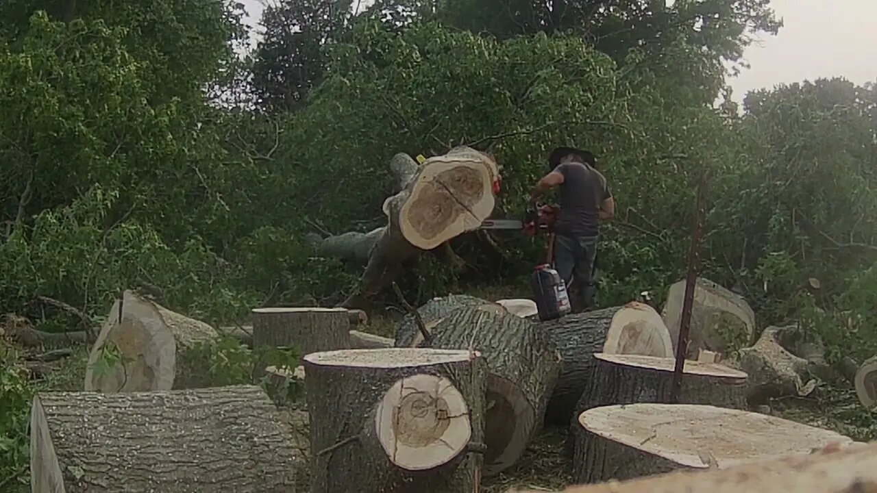 Topping from the ground