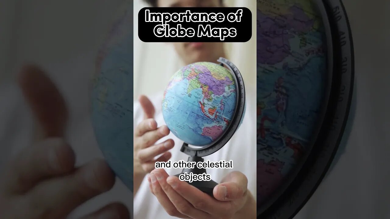 Globe Maps for Understanding the World #shorts